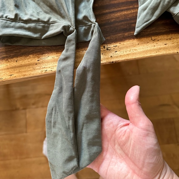 Reformation Avalon Pant - army green - Picture 13 of 15